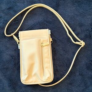 NWOT The ID Crossbody Bag in Beige